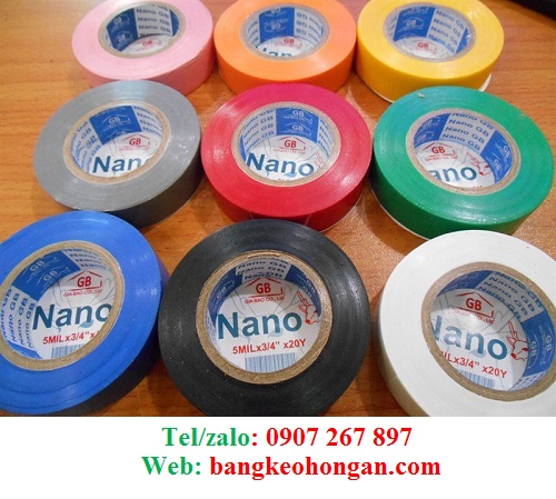 BÁN SỈ VÀ LẺ BĂNG KEO NANO TỐT CÓ CHỮ 1F8*20Y,10 CUỘN/CÂY, MỚI