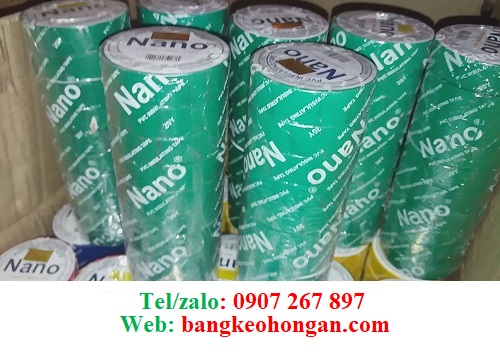 SẢN XUẤT VÀ CUNG CẤP SỈ BĂNG KEO NANO XANH LÁ 1F8*10Y