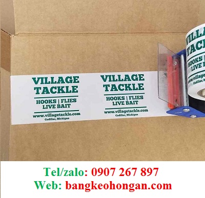 BÁN SỈ VÀ LẺ BĂNG KEO IN LOGO (NỀN TRONG+IN 1 MÀU)