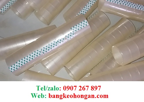 BÁN BĂNG KEO VĂN PHÒNG PHẨM 1F2*25Y, 12 CUỘN/CÂY