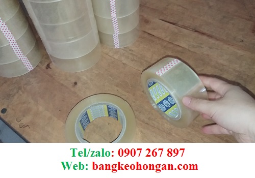 BĂNG KEO TRONG 48mm * 1KG GIÁ CHỈ CÒN 30.000đ/ 6 CUỘN